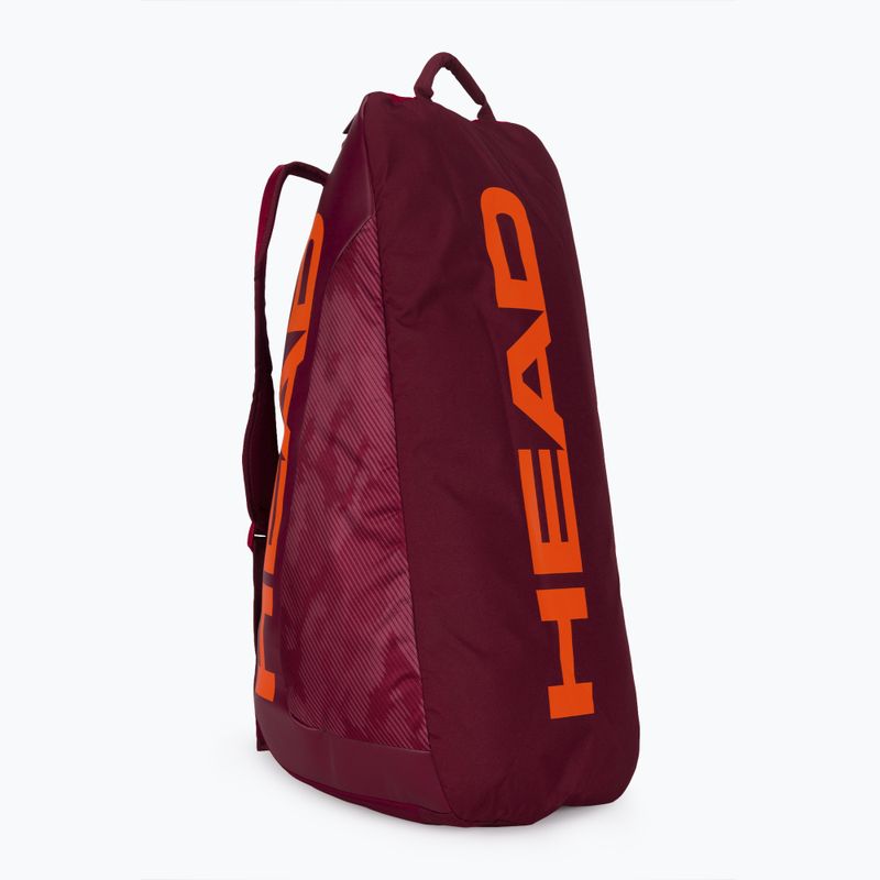 Tenisová taška HEAD Tour Team 9R Supercombi 58 l červená 283171 3