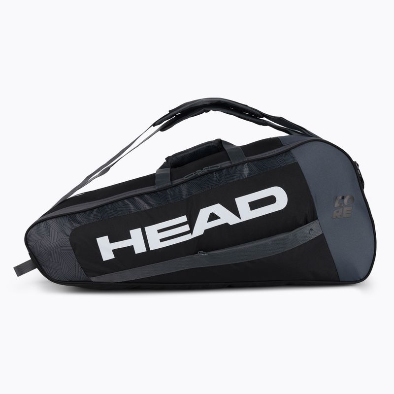 Tenisová taška HEAD Core 6R Combi 50 l čierna 283401 2