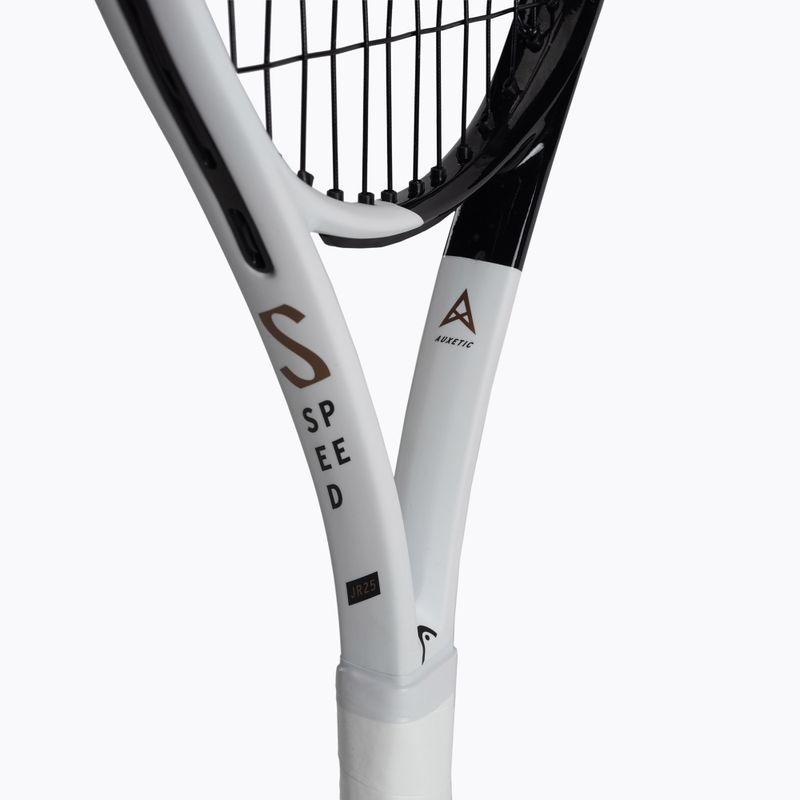 Detská tenisová raketa HEAD Speed 25 SC čierno-biela 233672 5
