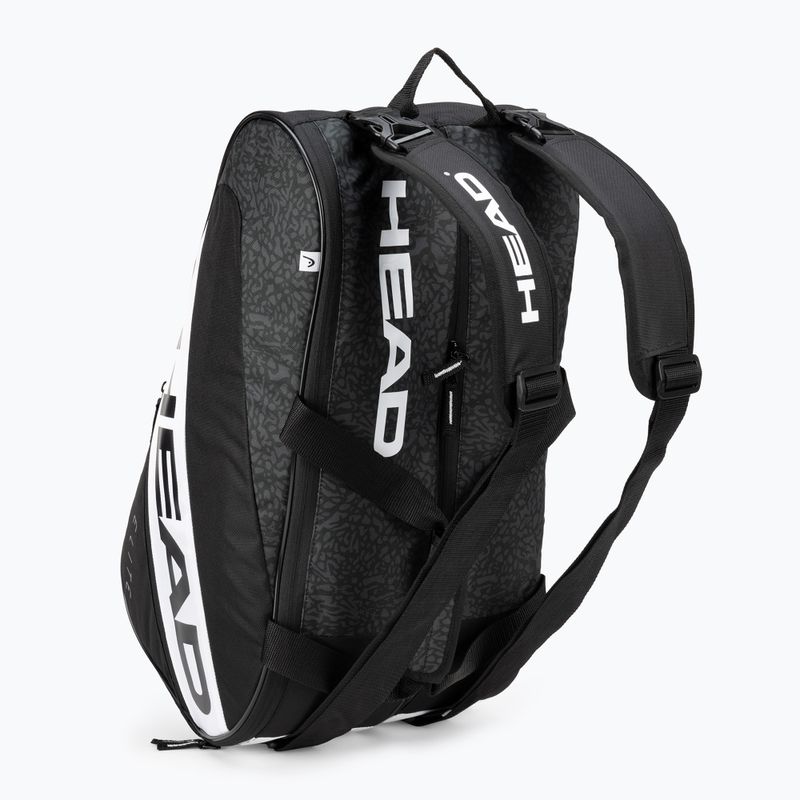 Taška HEAD Tour Elite Padel Supercombi 46,4 l čierno-biela 283702 4