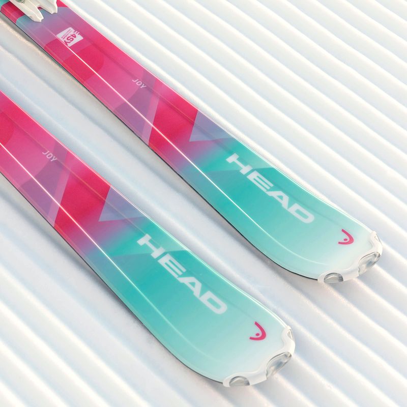 Detské zjazdové lyže HEAD Joy Easy JRS + viazania Jrs 4.5 GW CA mint/pink 8