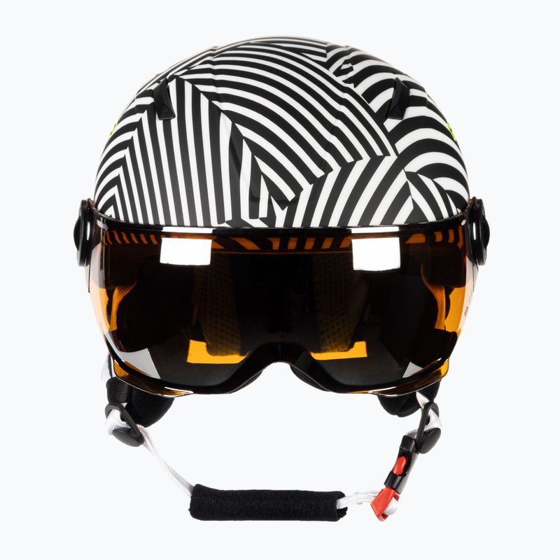 Detská lyžiarska prilba HEAD Mojo Visor S2 biela a čierna 328152 2