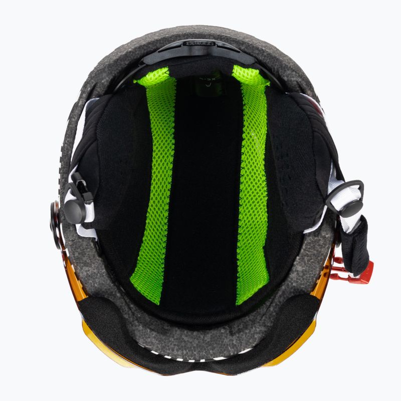 Detská lyžiarska prilba HEAD Mojo Visor S2 biela a čierna 328152 5