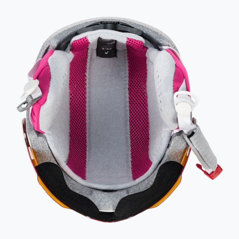 Detská lyžiarska prilba HEAD Maja Visor S2 biela 328172 5