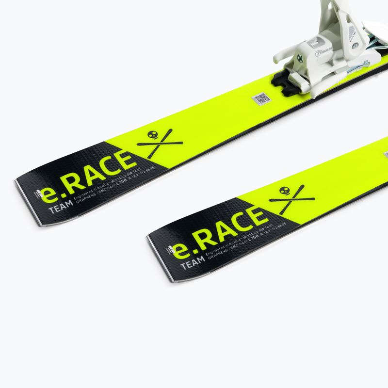 Detské zjazdové lyže HEAD WC e.Race Team SW Jrs + Jrs 7.5 žlté 314142/100862 9