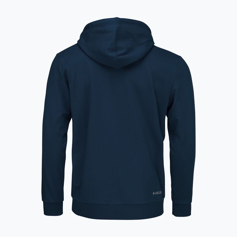 Pánska tenisová mikina HEAD Club Byron Hoodie navy blue 811449NV 2