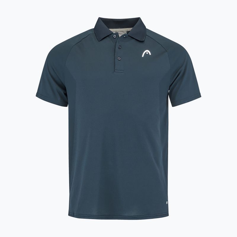 Pánske tenisové tričko HEAD Performance Polo, námornícka modrá 811403NV 6