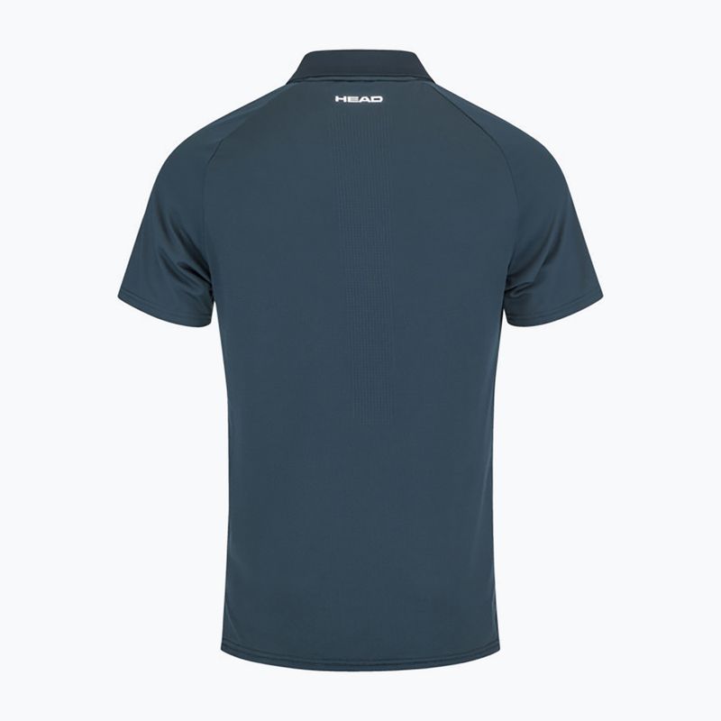 Pánske tenisové tričko HEAD Performance Polo, námornícka modrá 811403NV 7