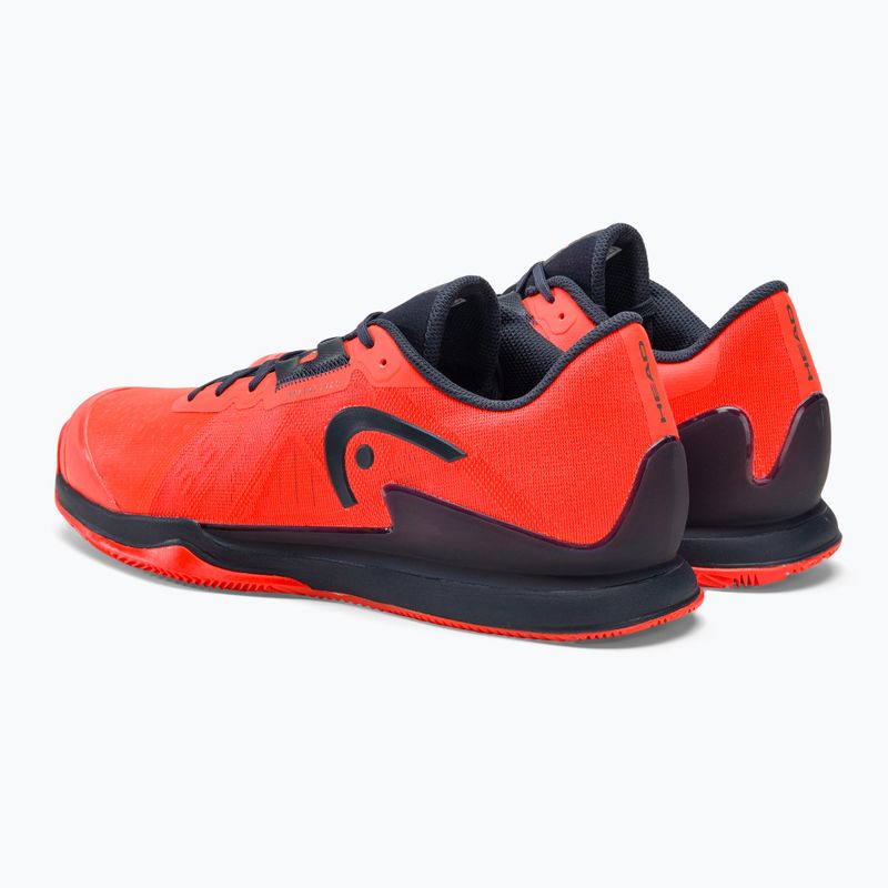 Pánska tenisová obuv HEAD Sprint Pro 3.5 Clay red 273163 3