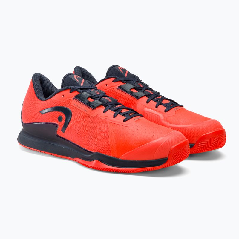 Pánska tenisová obuv HEAD Sprint Pro 3.5 Clay red 273163 4