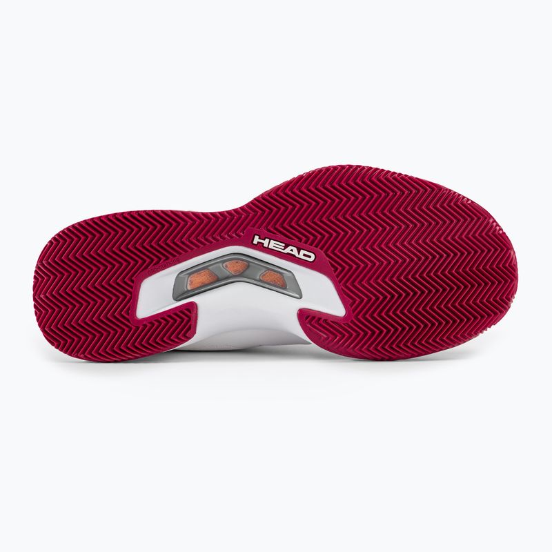 Dámska tenisová obuv HEAD Sprint Evo 3.0 Clay white/berry 4
