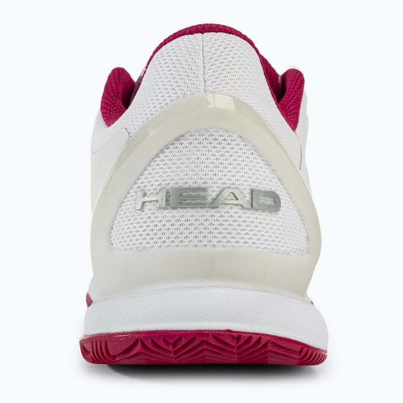 Dámska tenisová obuv HEAD Sprint Evo 3.0 Clay white/berry 6