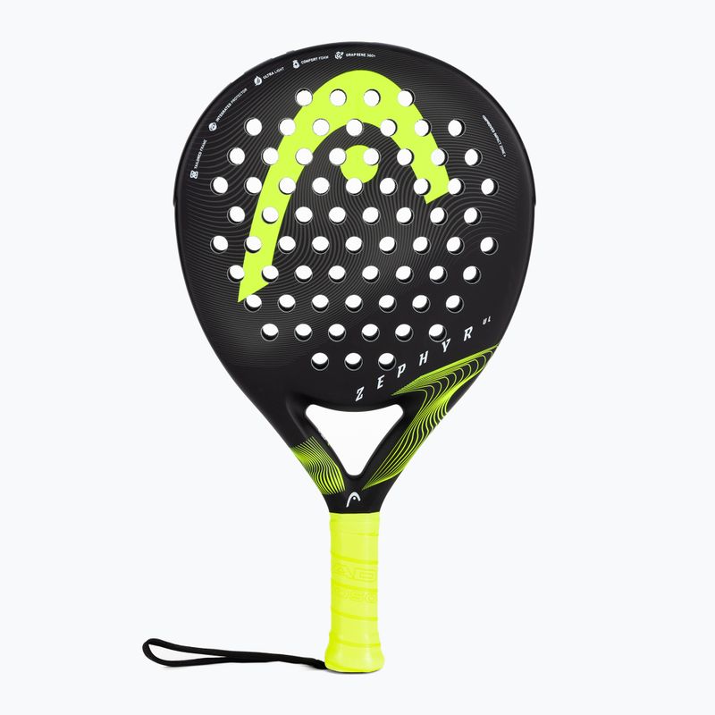 Pádlová raketa HEAD Zephyr UL 2023 čierno-žltá 225053