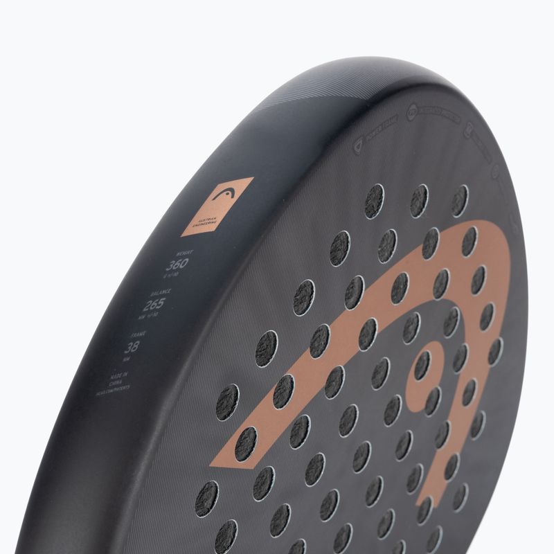 Pádlová raketa HEAD Flash 2023 šedo-oranžová 226143 5
