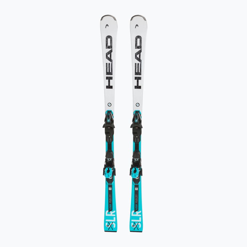 Zjazdové lyže HEAD WC Rebels e.SLR SW LYT-PR + PR 11 white/blue