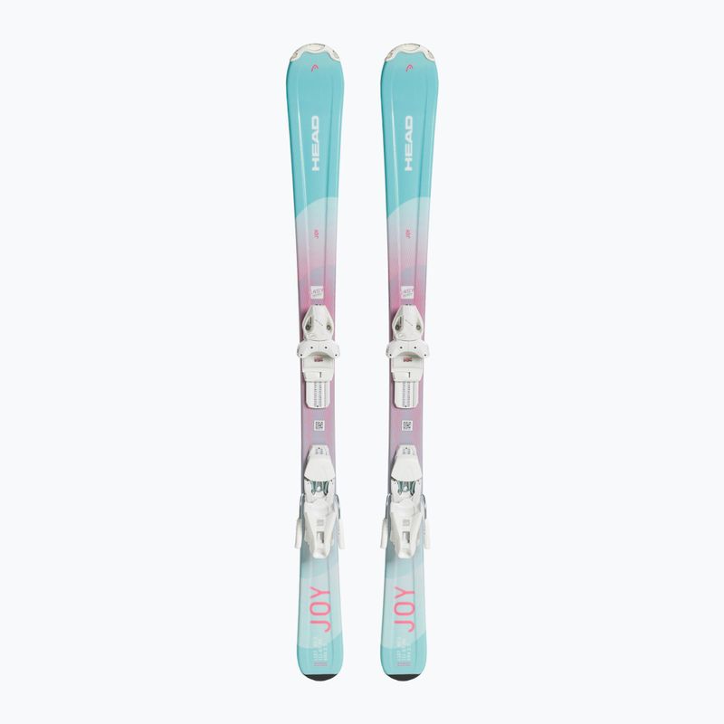 Detské zjazdové lyže HEAD Joy Easy JRS + Jrs 7.5 mint/pink
