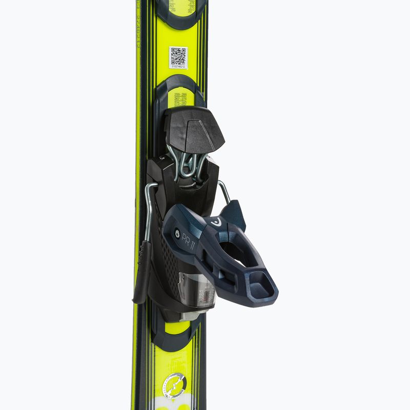 Zjazdové lyže HEAD Shape e-V8 SW AMT-PR + PR 11 dark blue/neon yellow 5