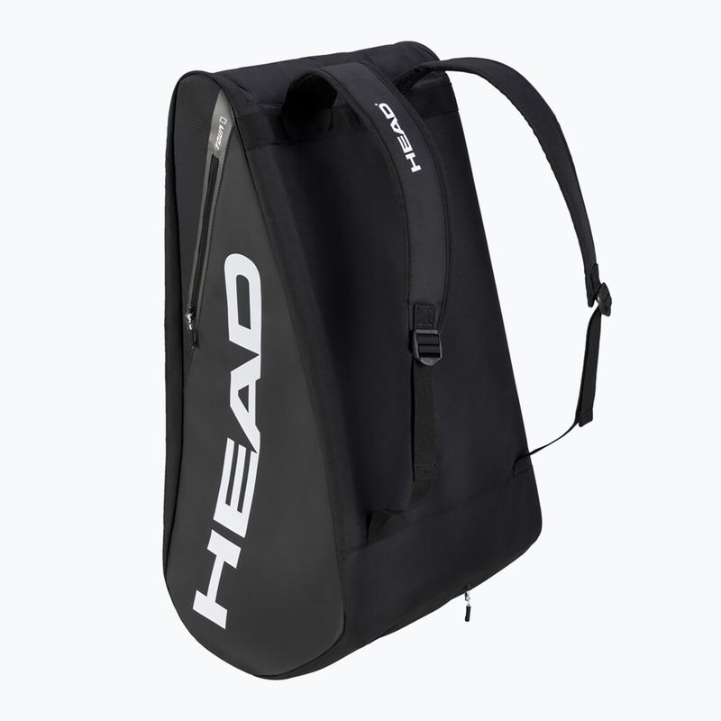 Tenisová taška HEAD Team Racquet XL čierna/biela 2