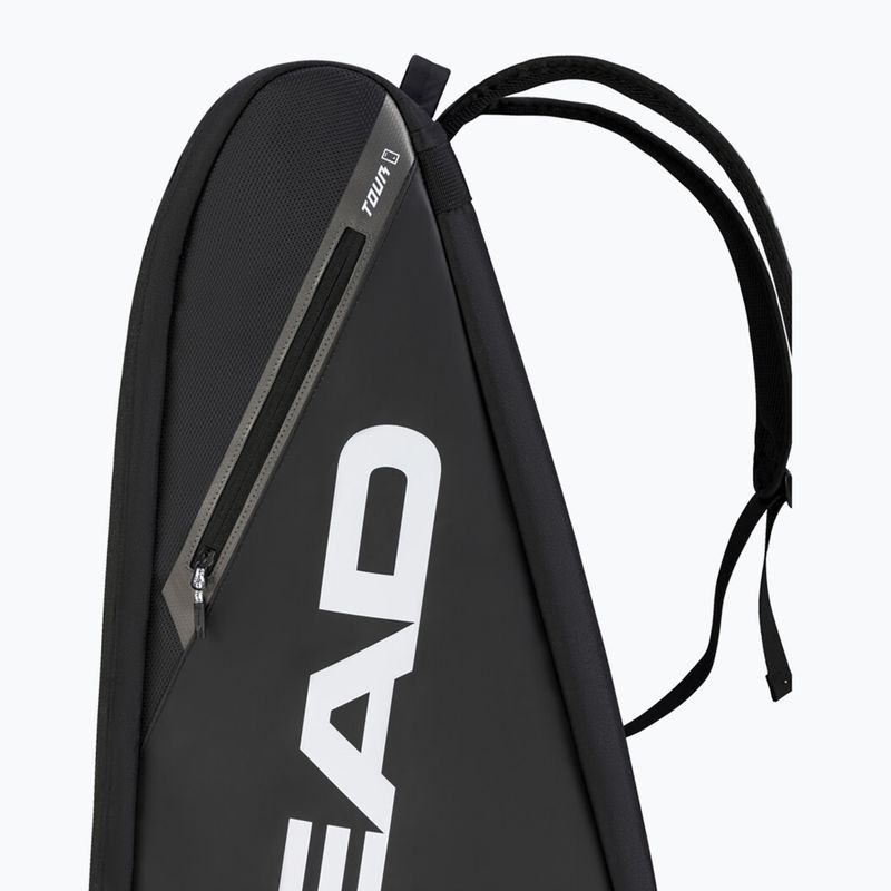 Tenisová taška HEAD Team Racquet XL čierna/biela 3