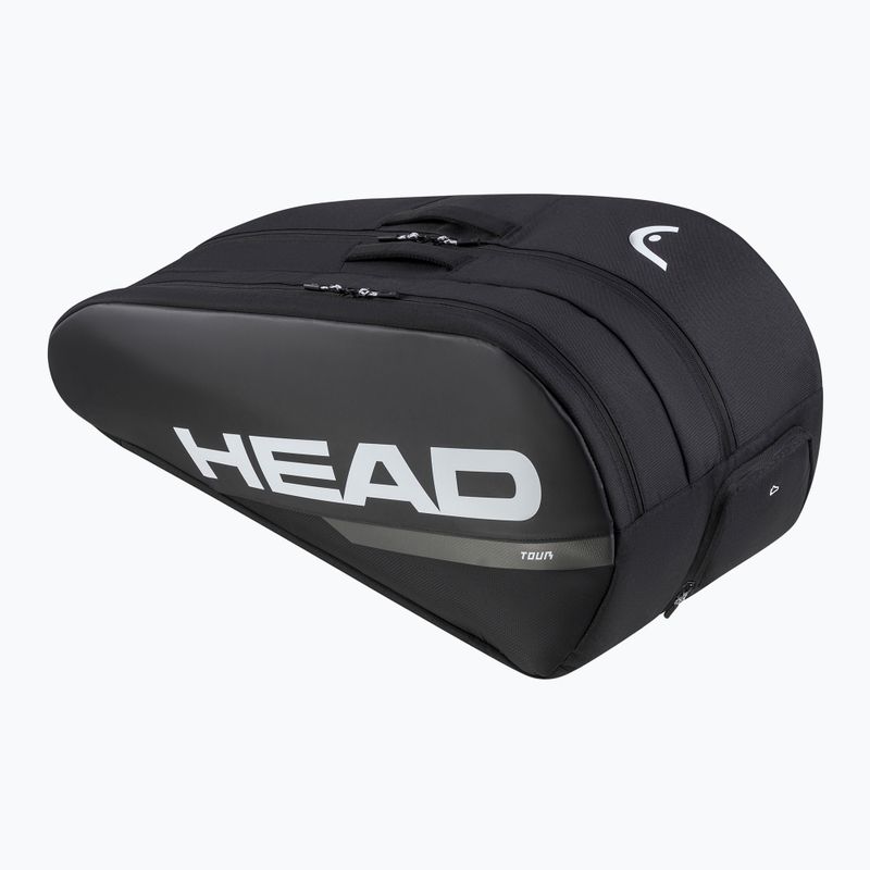 Tenisová taška HEAD Team Racquet L čierna/biela
