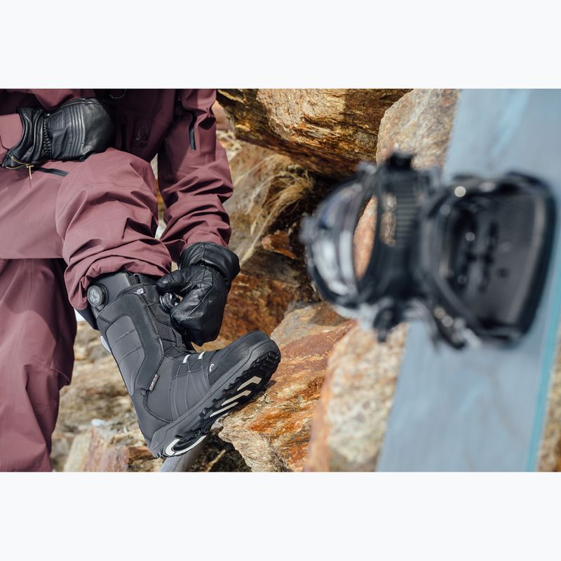 Pánske snowboardové topánky HEAD Raker Boa Zonal black 7
