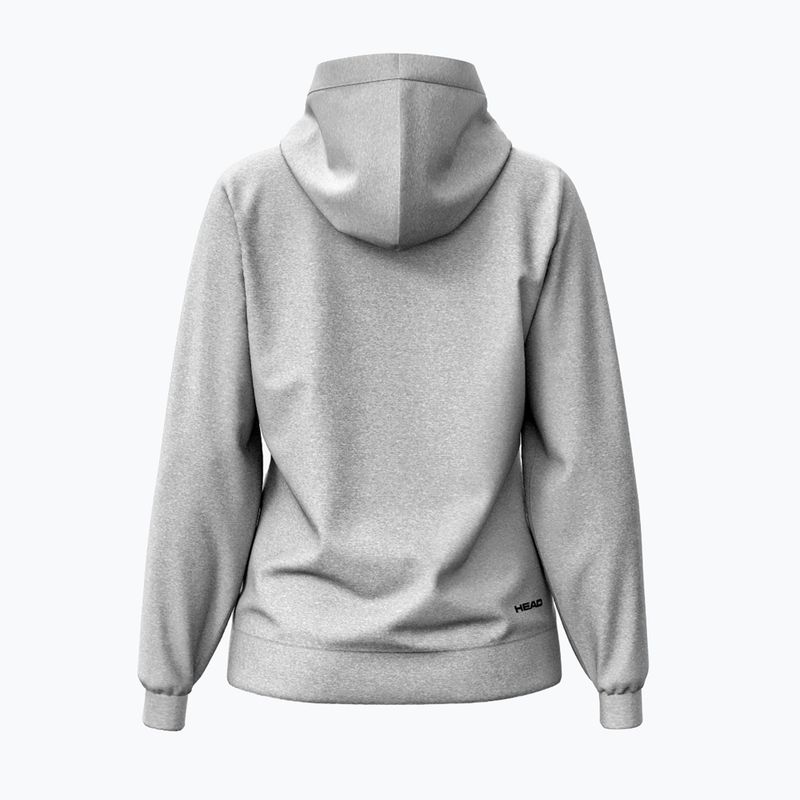 Dámska mikina HEAD Club Original Hoodie grey/melange 2