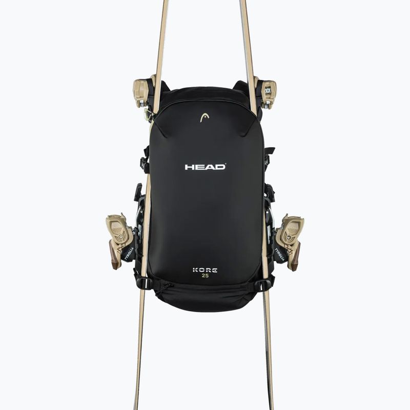 Lyžiarsky batoh HEAD Kore Backpack 25 l black 5
