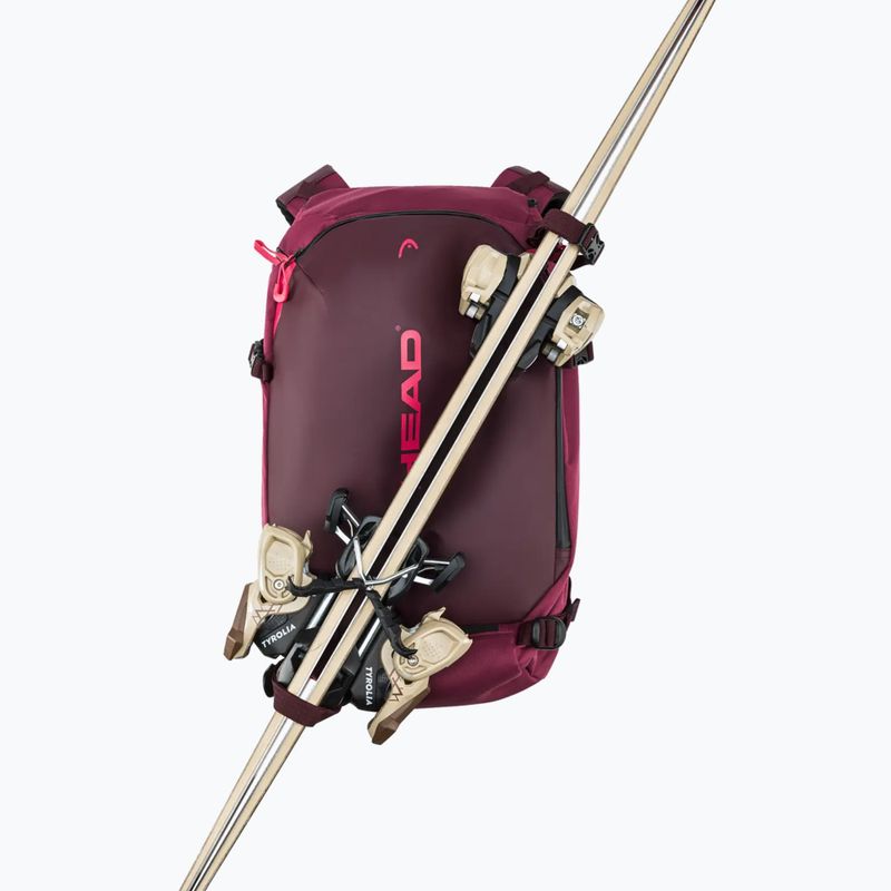 Lyžiarsky batoh HEAD Women's Boot Backpack 25 l plum 6