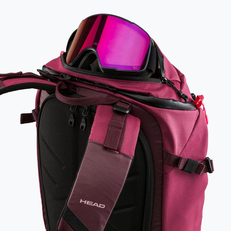 Lyžiarsky batoh HEAD Women's Boot Backpack 25 l plum 7