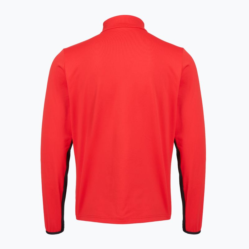 Pánska lyžiarska mikina HEAD Marty Midlayer red/black 2