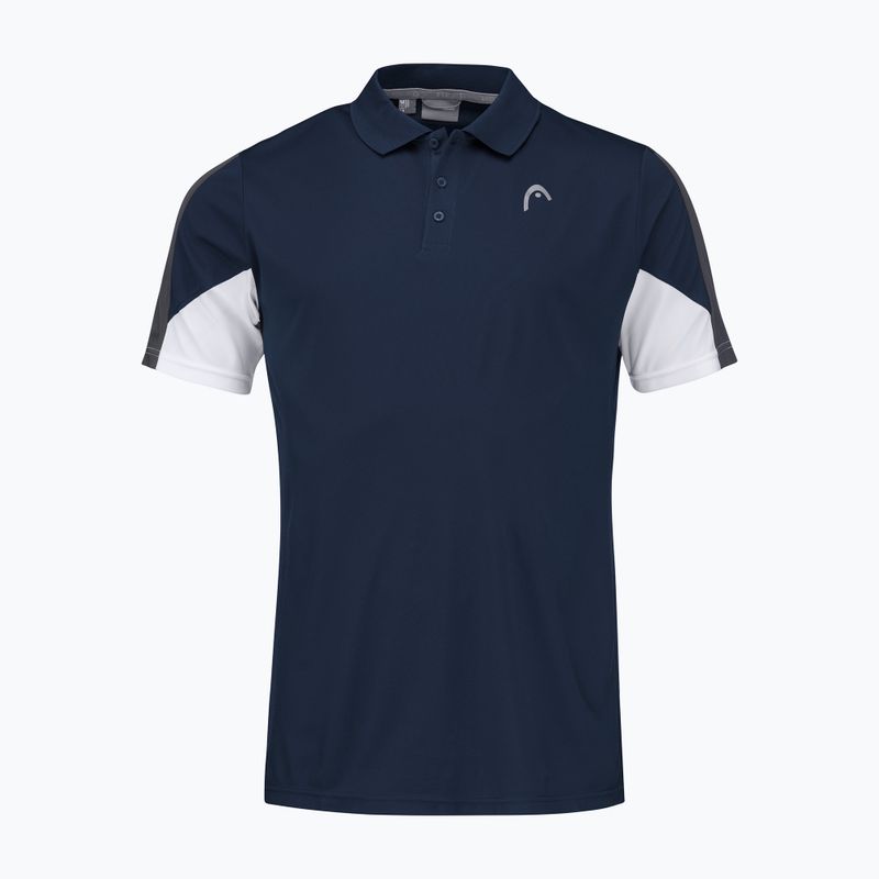 HEAD Club 22 Tech pánske tenisové polo tričko navy blue 811421 4