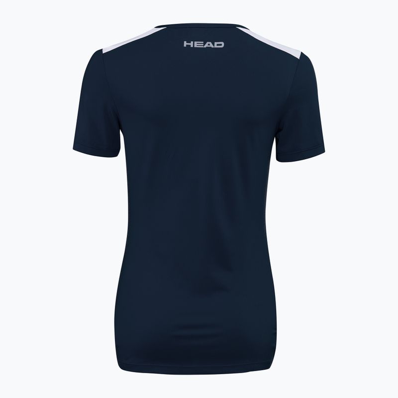 Dámske tenisové tričko HEAD Club 22 Tech navy blue 814431 2