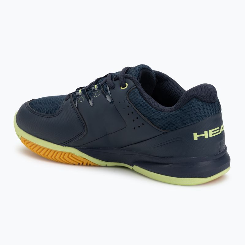 Topánky na squash HEAD Grid 3.5 navy/lime 3