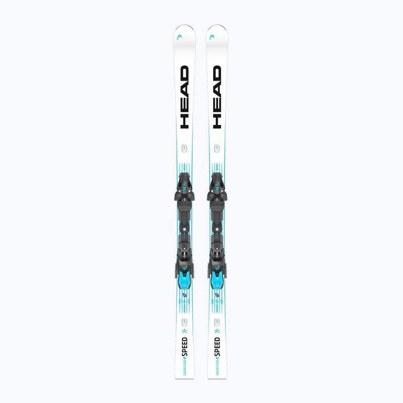 Zjazdové lyže HEAD WC Rebels e-Speed RP EVO 14 + viazania Freeflex 14 GW white/blue