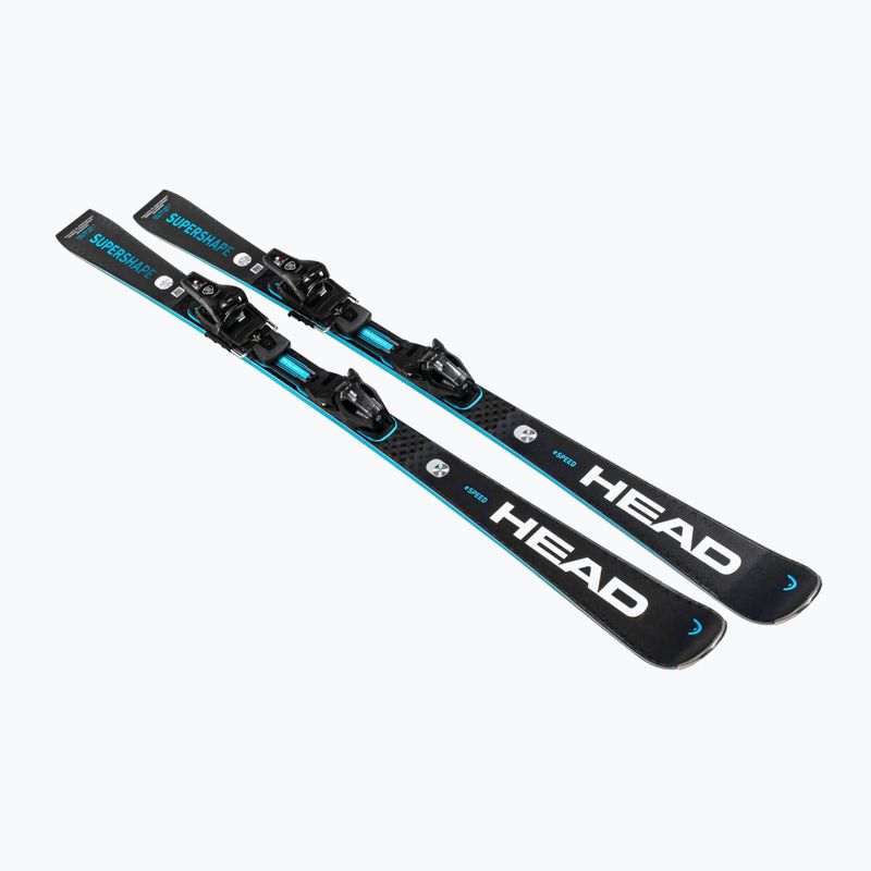 Zjazdové lyže HEAD Supershape e-Speed SW BB-PR + viazania PRD 12 GW black/blue 2