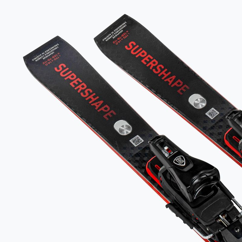Zjazdové lyže HEAD Supershape e-Rally SW BB-PR + PRD 12 GW black/red 4