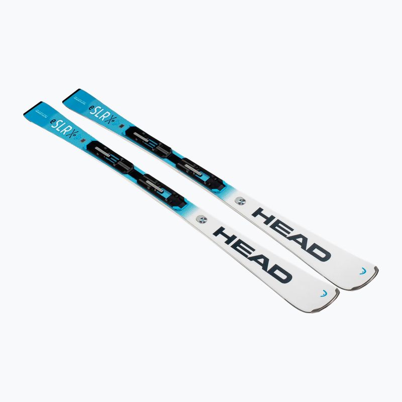 Zjazdové lyže HEAD WC Rebels e.SLR Lyt-PR + viazania PR 11 GW white/blue 2