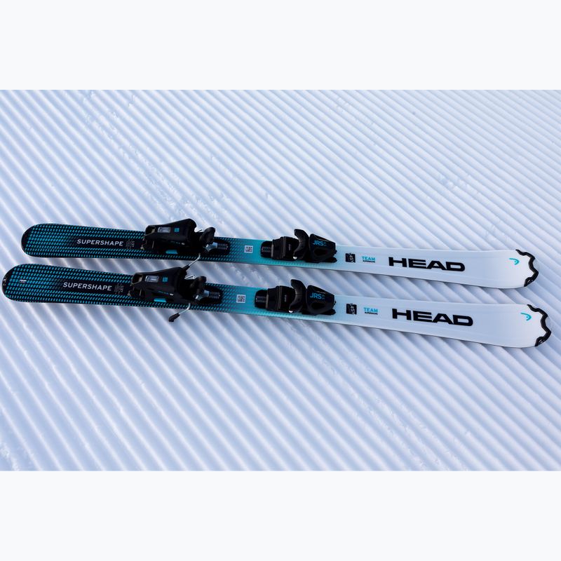 Detské zjazdové lyže HEAD Supershape Team Easy JRS + viazania Jrs 4.5 GW CA white/blue 7