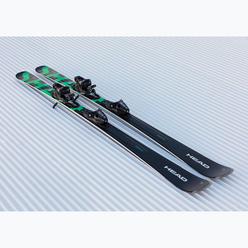 Zjazdové lyže HEAD Shape V4 AMT-PR + viazania PR 11 GW anthracite/green 7