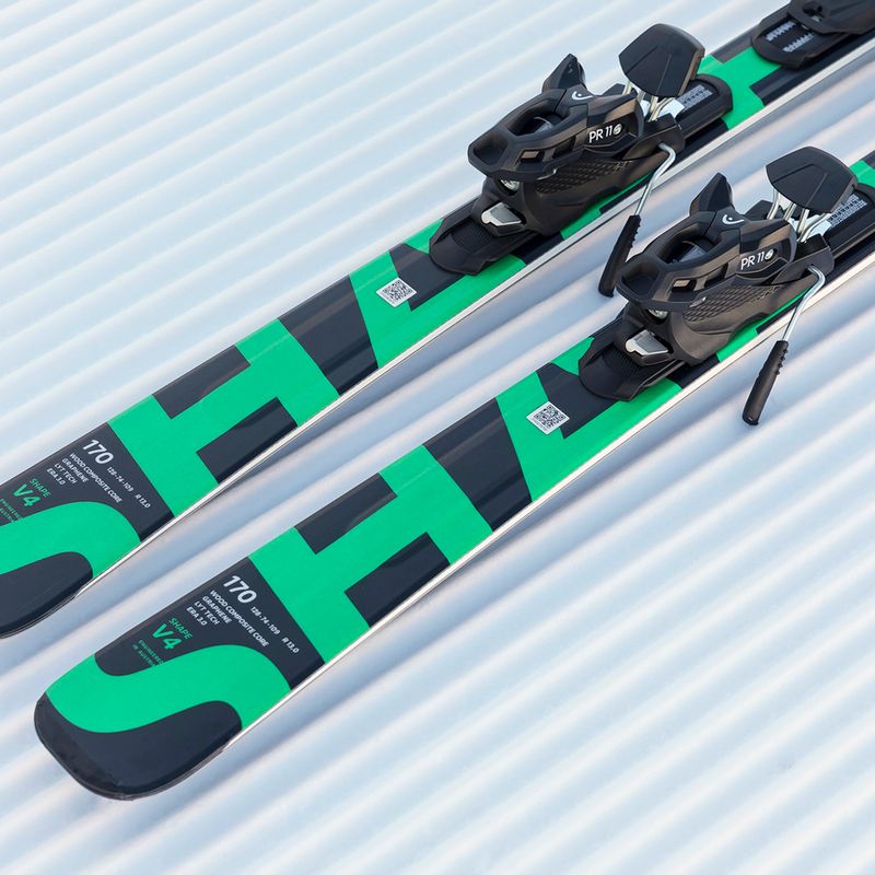 Zjazdové lyže HEAD Shape V4 AMT-PR + viazania PR 11 GW anthracite/green 9