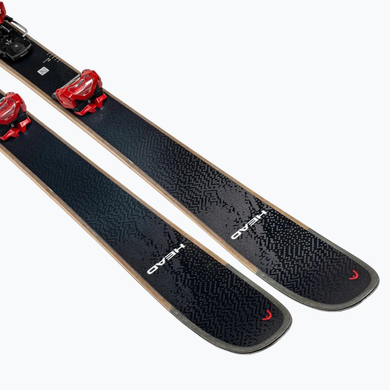 Zjazdové lyže HEAD Kore 100 Ti + viazania Attack 14 GW black/red 4