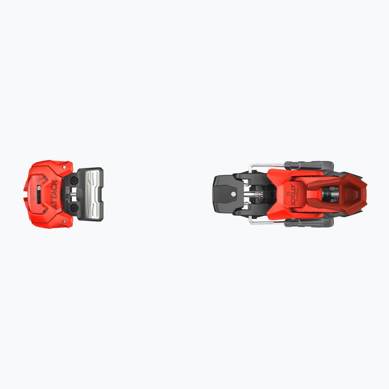 Zjazdové lyže HEAD Kore 100 Ti + viazania Attack 14 GW black/red 10