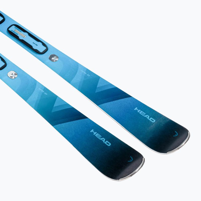 Dámske zjazdové lyže HEAD e-Super Joy SW SLR BB Joy Pro + viazania Joy 11 GW SLR blue/black 4