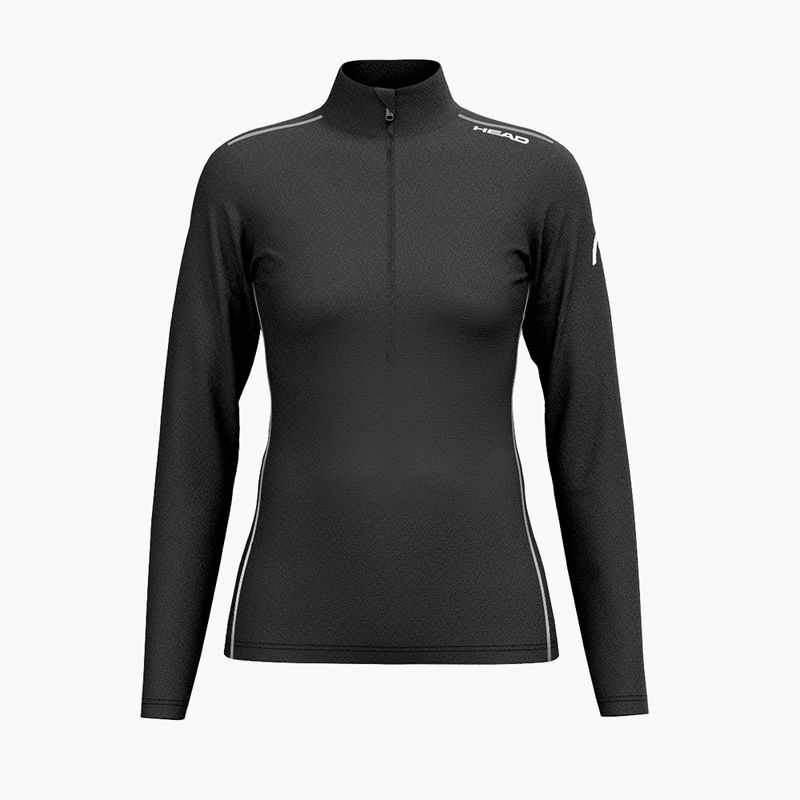 Dámska lyžiarska mikina HEAD Race Midlayer black 5