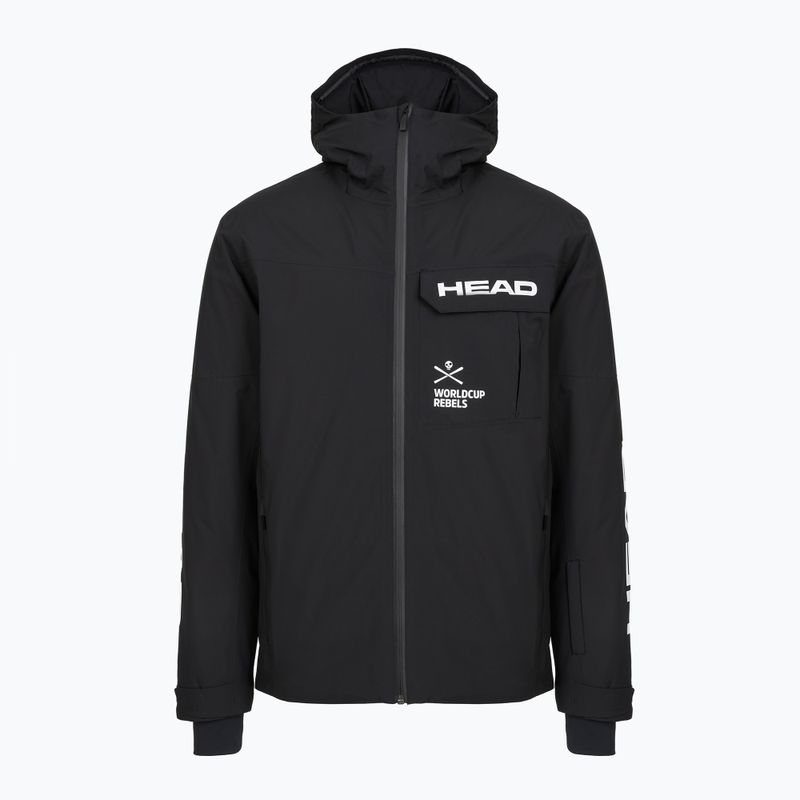Pánska lyžiarska bunda HEAD Race Nova black/black