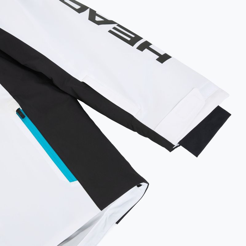 Pánska lyžiarska bunda HEAD Race Nova black/white 4