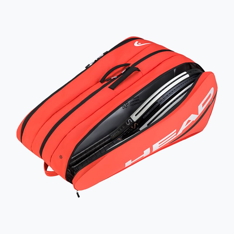 Tenisová taška HEAD Tour Racquey XL 95 l fluo orange 2
