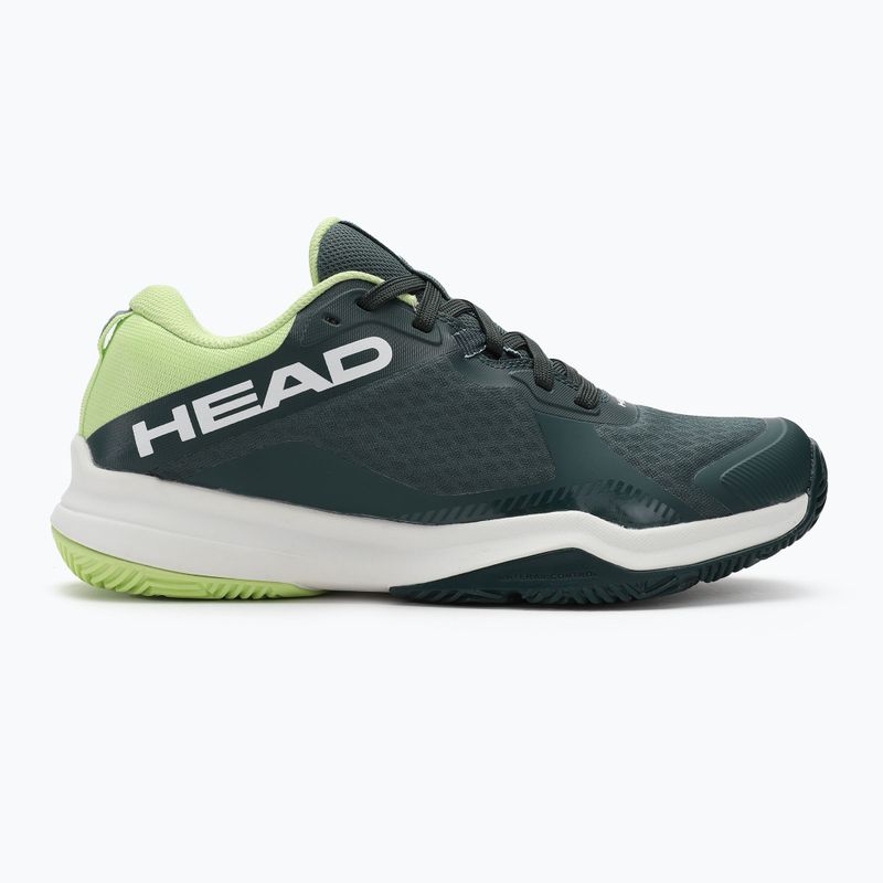 Pánske topánky HEAD Motion Team Padel forest green/light green 2