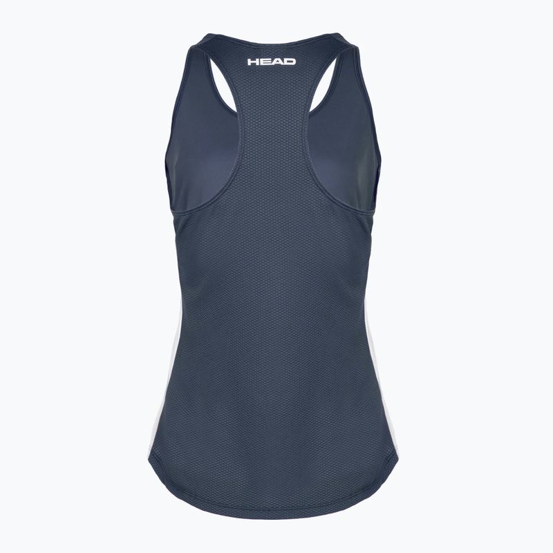 Dámske tenisové tielko HEAD Spirit Tank Top navy 2