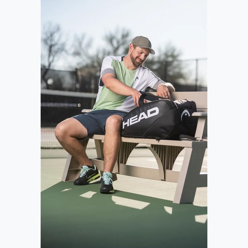 Taška HEAD Pro Pickleball Bag 45 l black/ white 6
